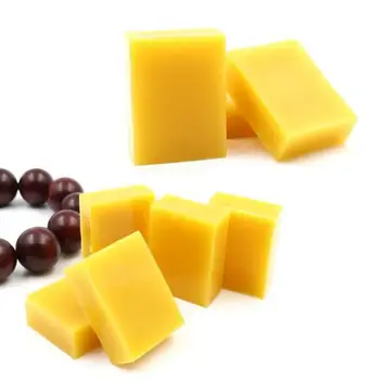 

Organic Beeswax Honey Wax Bee Cosmetic Grade Filtered Natural Pure Bees Wax Bars Jewelry Furniture Floor Polishing Wax Wood Care