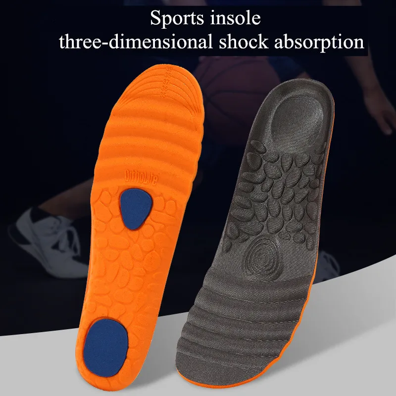 

Military Training Sports Insoles For Shoes Men Women Breathable Deodorant Sweat Shock Absorbent Basketball Running Shoe Pad
