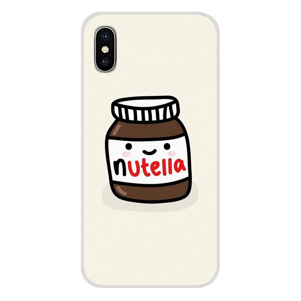 Аксессуары чехлы для телефонов Kawaii Nutella для huawei G7 G8 P7 P8 P9 P10 P20 P30 Lite Mini Pro P Smart Plus - Цвет: images 3