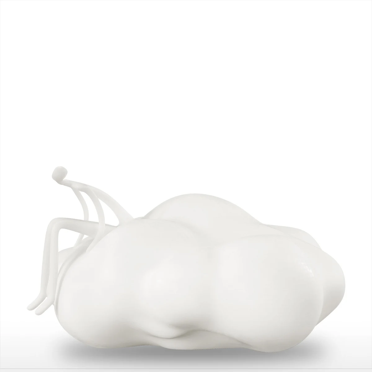 

Man on the cloud 3D Printed Sculpture Abstract Human Figurine Decoration for Living Room Study Bedroom Office Figurine Decor