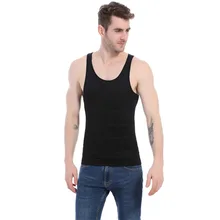 Для мужчин для похудения Body Shaper животик формирователь жилет Корректирующее утягивающее белье, корсет для талии Облегающая рубашка с поясом веса Сжигание жира капсулы потери веса