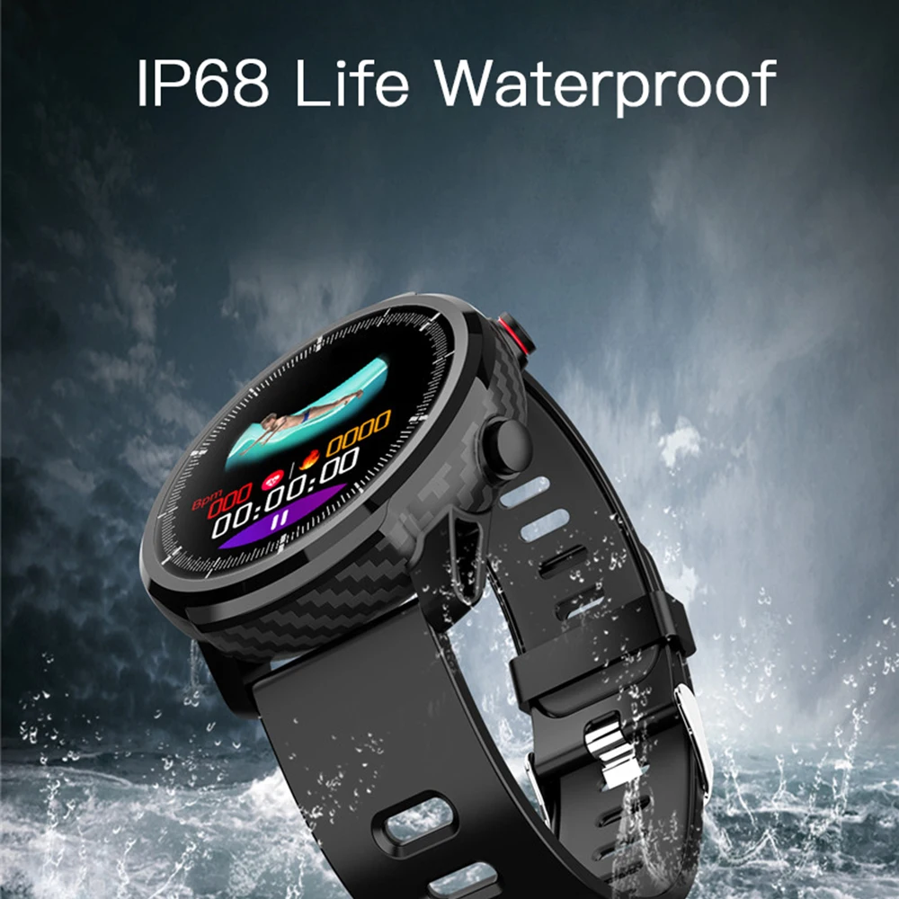 ESEED S10 L3 smart watch men IP68 waterproof full touch screen 60days long standby smartwatch Heart Rate PK honor watch