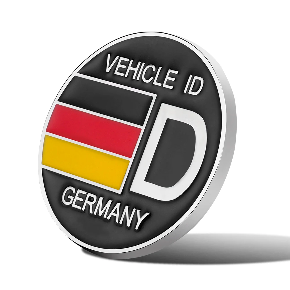 Герб наклейка с немецким флагом для Volkswagen BMW Audi Mercedes A B E C S класс W210 W204 W205 W211 W212 W220