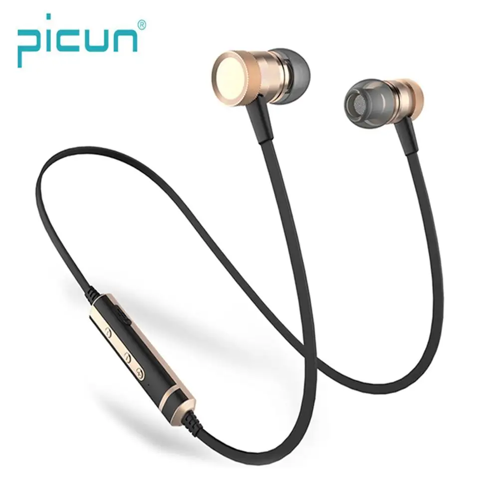 Bluetooth наушники Picun H6 Спортивные Беспроводные для бега с микрофоном спортивные IPX4