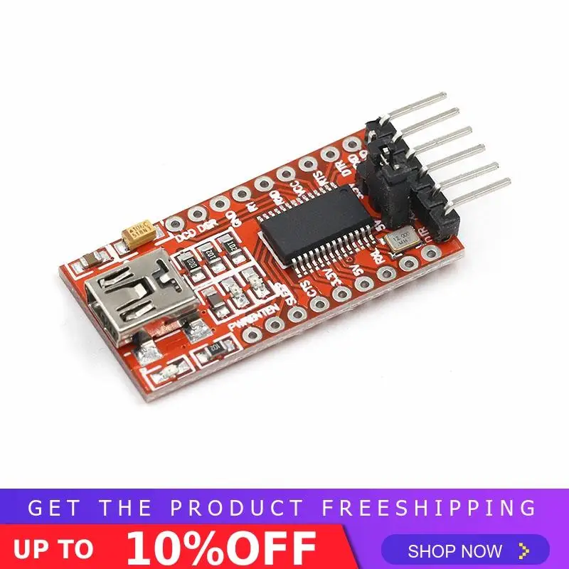 FT232RL FTDI USB 3,3 V 5,5 V to ttl модуль последовательного адаптера forArduin Mini port. Купите хорошее качество! Пожалуйста, выберите меня