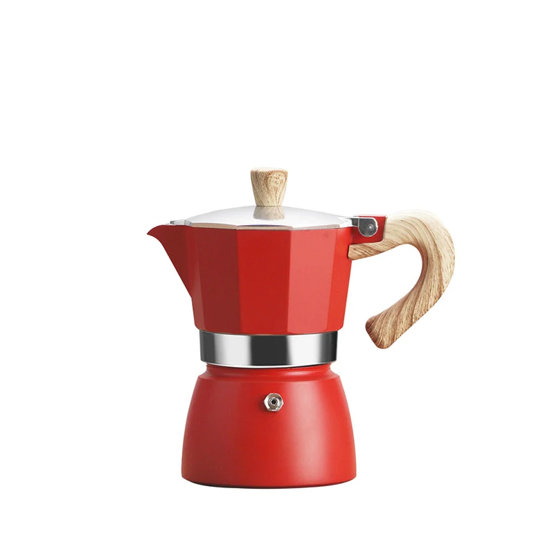 

Moka Pot Hand Brewed Coffee Pot Household Italian Espresso Coffee Machine Espresso Bottom Filter Pot High Pressure Extraction