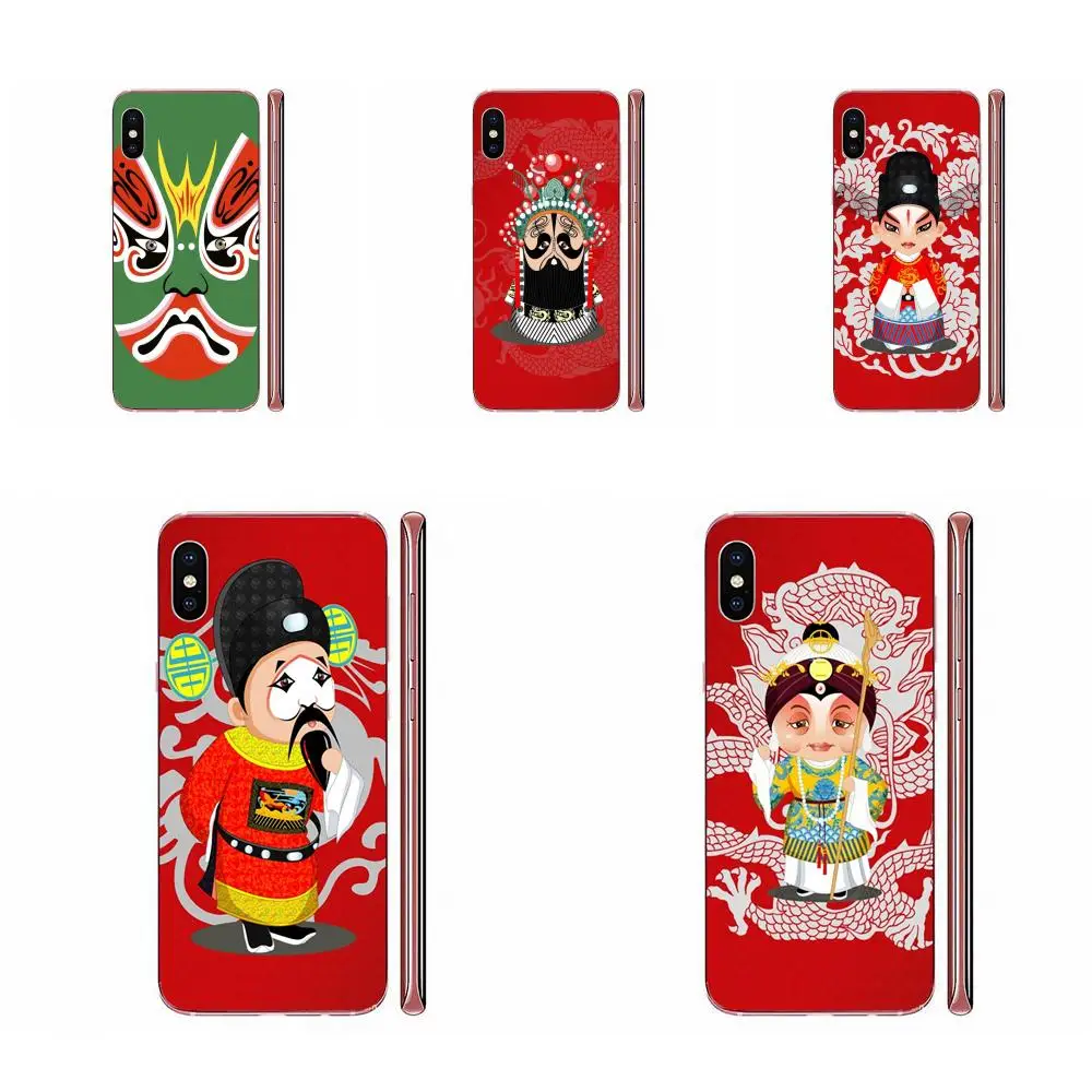 Модная Пекинская маска в стиле оперы для Huawei Honor Mate Nova Note 20 20s 30 5 5I 5T 6 7I 7C 8A 8X 9X 10 Pro Lite