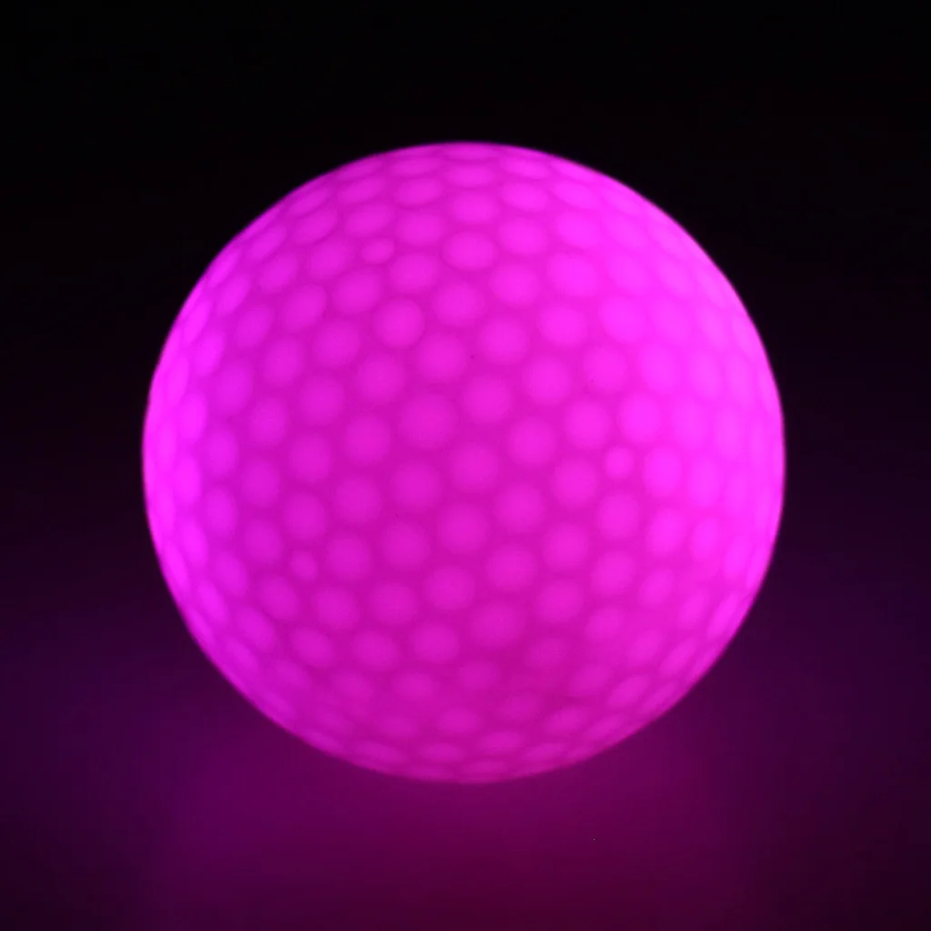 Colorful LED Light Up Golf Balls Night Golf Ball Official Size Weight Glow In Dark Perfect for Golf Long Distance Practice Colorful LED Light Up Golf Balls Night Golf Ball Official Size Weight Glow In Dark Perfect for Golf Long Distance Practice