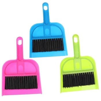 

2Pcs/set Mop Broom Desk Organizer Tools for Office Desktop Keyboard Clean Brush