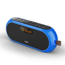 Shidu S198 портативный Bluetooth динамик USB TF карта AUX U диск FM радио MP3 музыкальный плеер мини FM приемник