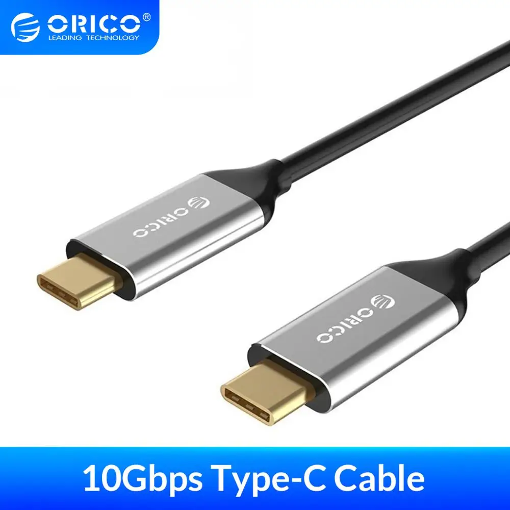 Кабель ORICO USB 3 1 Type C to c 10 Гбит/с 5А для быстрой зарядки кабель Мобильный телефон Macbook