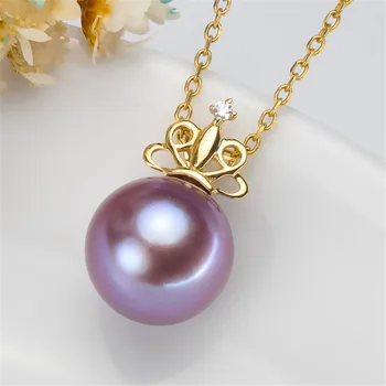 

Retro Hollow Style Metal Yellow gold G18K Tone Bail Connector Pearl Bead Caps Diy Pearl Jewelry Accessories