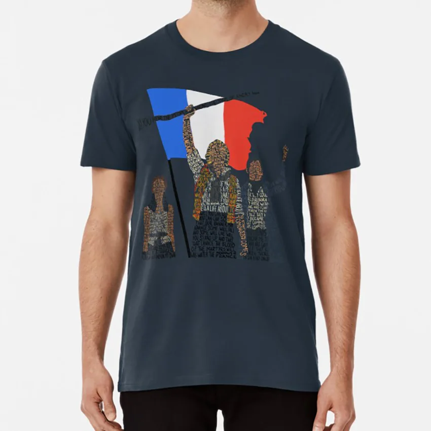 Les Miserables футболка les miserables mis musicals west end broadway вы услышите как люди поют на своих