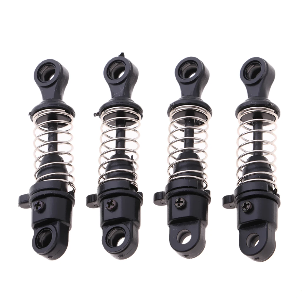 4pcs 1/24 RC Car Upgrade Parts Spring Shock Absorbers for Wltoys A202 A212 A222 A232 A242 A252