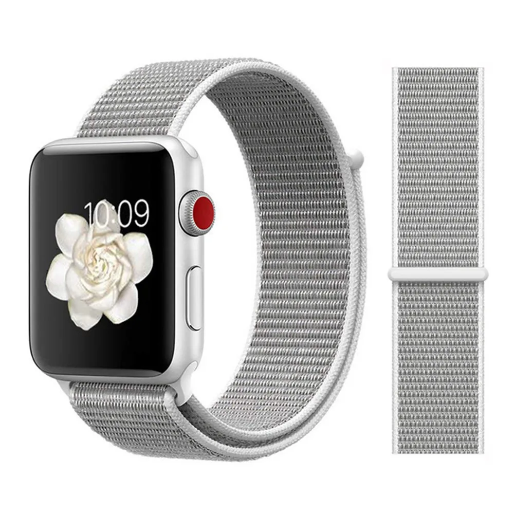 

For Apple Watch 4 Sport Loop strap for iwatch band 42mm 44mm 38mm 40mm Nylon correa bracelet watchbands for apple watch bands