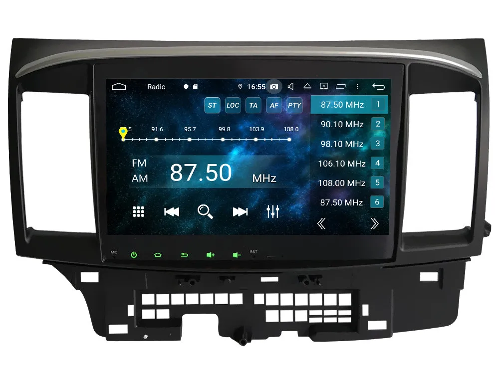 Klyde 10," ips 4G Android 9 Восьмиядерный 4 Гб ОЗУ 64 Гб ПЗУ DSP BT автомобильный DVD мультимедийный плеер стерео для Mitsubishi Lancer 2006