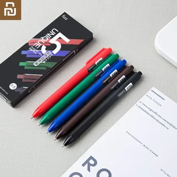 

New Youpin Fizz color gel pens five 0.5mm replaceable water-based pens Learners don't leak ink with pen box