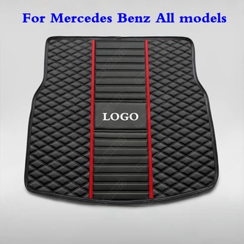 

Car Trunk Liners Mats for Mercedes Benz E C ML CLK CLA CLS G GLS GLC GLK GLA GLE GL S Class R A B AMG Leather Boot Trunk Pads