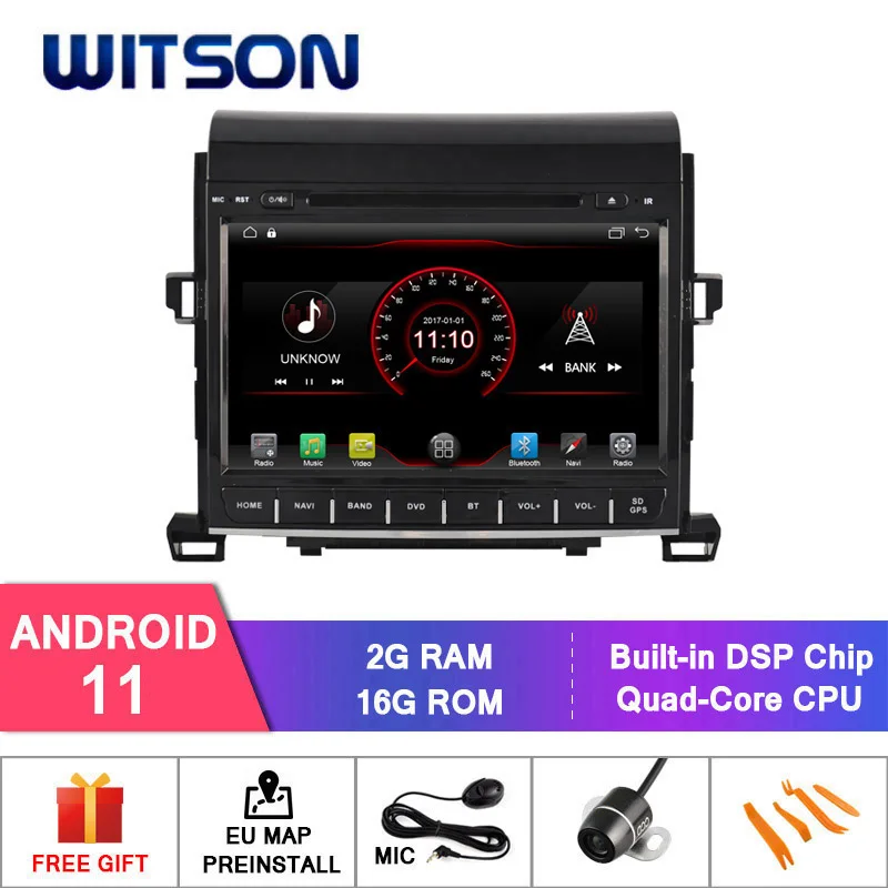 

Автомобильная стереосистема WITSON на Android 11 для TOYOTA ALPHARD 2007 2008 2009 2010 2011 2012 2013 автомобильный dvd-плеер Автомобильная Стерео gps-навигация