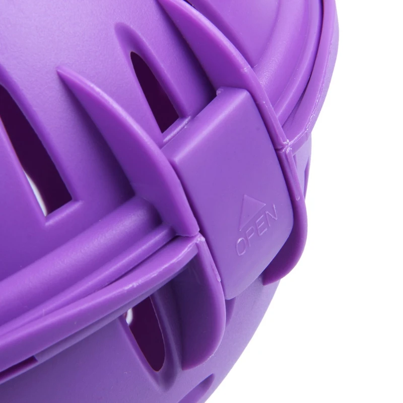 2Pcs Ball Bra Saver Washer Laundry Washing Double Machine Protector Care- Pink& Purple