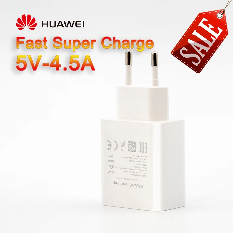 Оригинальное зарядное устройство для HUAWEI p30 P SuperCharge, быстрое зарядное устройство с европейской вилкой, 5А, Тип C, кабель для HUAWEI P9 P10 Plus P20 Pro mate 9 10 Pro mate 20 V1