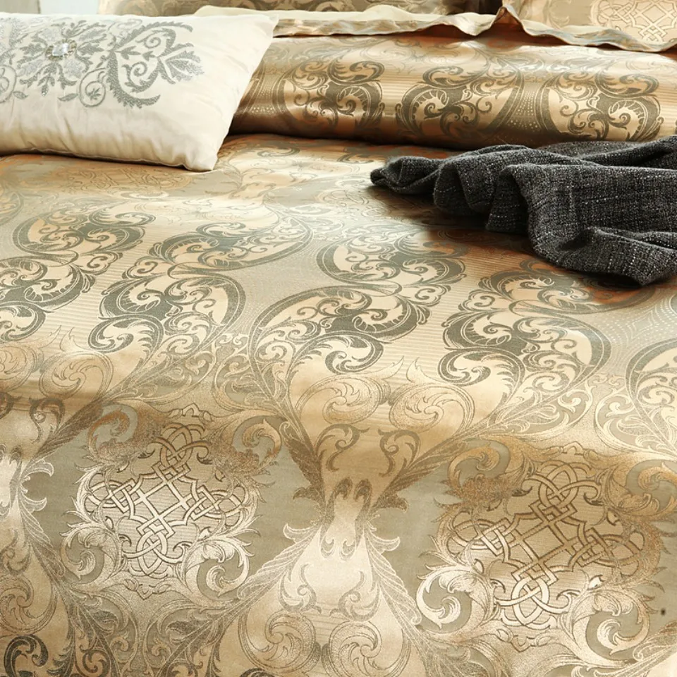  Claroom luxury comforter set Comfortable Bedding Set Solid color bed linens simplicity Duvet Cover 