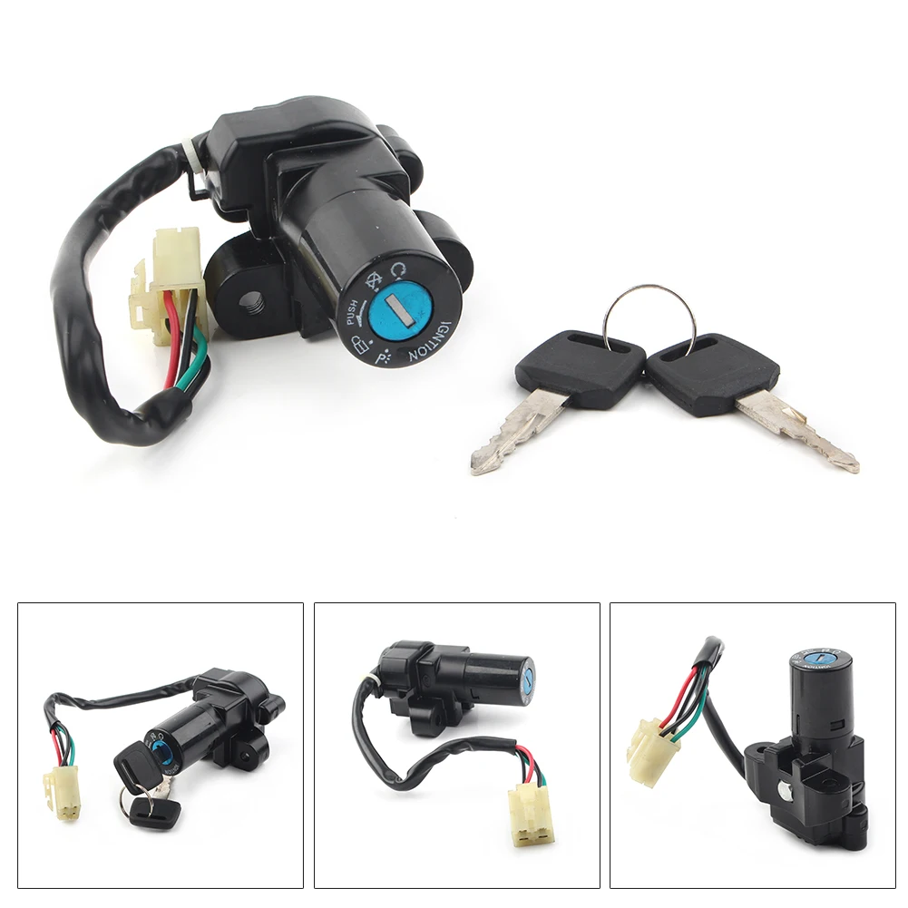 Motorcycle Ignition Switch Lock Key Set For Suzuki GSXR750 GS500 GSX600 RF600 GSX750 VX800 GSX1100 GSX-R1100 | Автомобили и