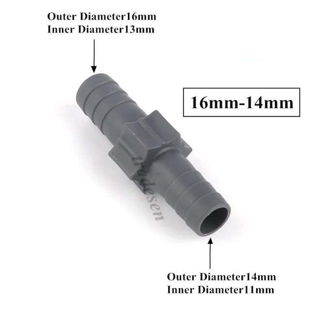 1Dcs 20 16 14 Mm - 17 12 Pvc Reduker Ízületek Tömlőcsatlakozók Kerti Öntözési Akvárium Szivattyú Otthoni Barkácscsövek Adaptere - Image 5