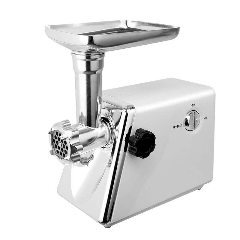 

Meat Grinder Electric 800W Max Stainless Steel Food Grinder and Sausage Stuffer Meat Mincer with Kits Included-EU Plug