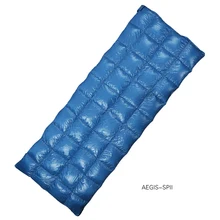 Rectangle Blue Sleeping Bag Ultra-light Envelope type White Duck Down Camping Hiking Outdoor Sleeping Bag