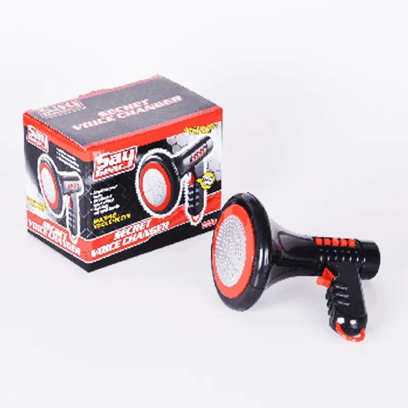 

Electric Trumpet Voice Changer Trumpet Children Speaker Toy PA Trumpet Sound Trumpet Voice Changer 10 Kinds of Sound