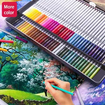 

Effective Color Pencil 24 Color / 36 Color / 48 Color Watercolor Pen Art Set Painting Supplies Student Learning Stationery