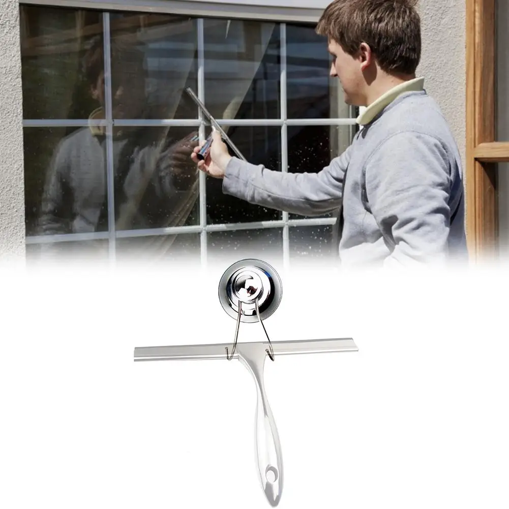 

Non-slip Stainless Steel Window Glass Wiper Cleaning Scraping Tool