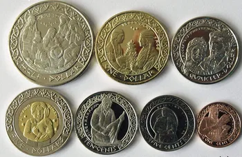 

7pcs United States Isabel coin original coin