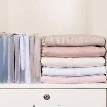 

5/10pcs Practical Clothes Foldable Board Saving Time Quick Folding Laundry Holder Storage Organizer Household Shirt Folder