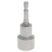 Utoolmart 1 шт. 1/" магнитный металлический шестигранный Набор торцевых головок 65 мм длиной 17/18 мм ударная гайка сеттер сменная насадка для отвёртки адаптер