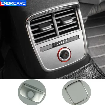 

Car Styling Rear Air Vents Decoration Frame Cover Trim For Audi A3 8V 2013-2019 Rear Cigarette Lighter Panel Modified Decals