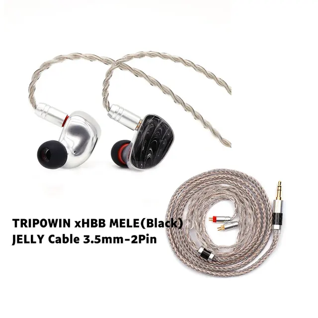 Tripowin X Hbb Mele Iem In Ear Earphone New 10mm Graphene Driver With Proprietary Accutune Technology Earphones Aliexpress