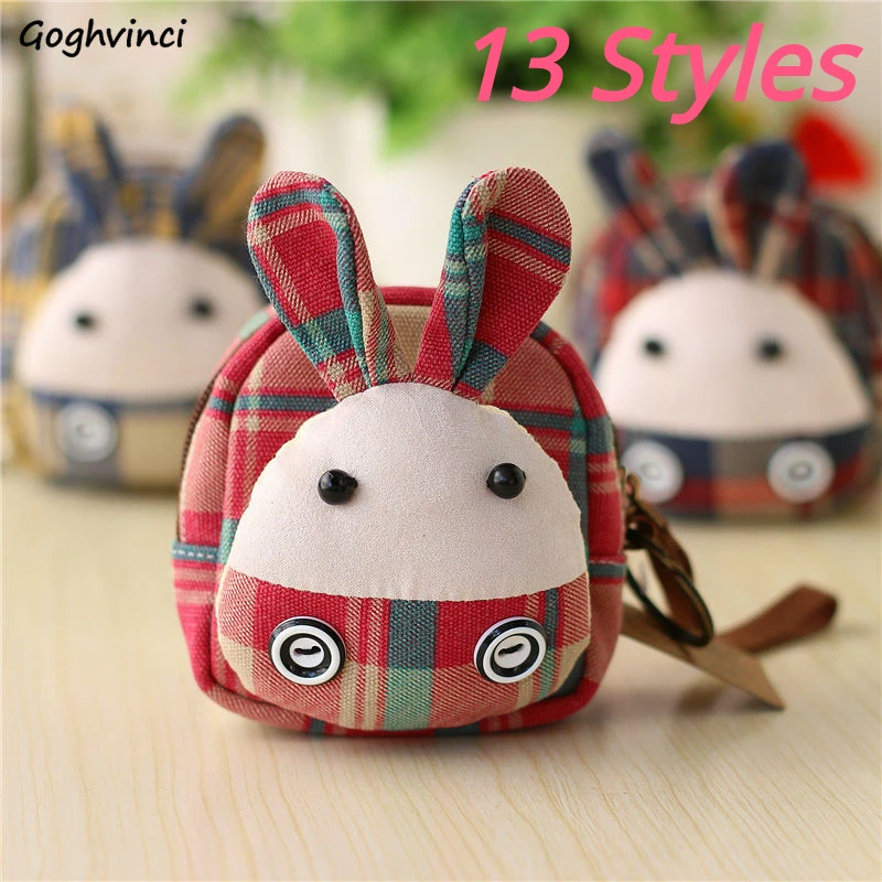 Mini monederos de con dibujos animados para mujer, monedero forma de Animal, Kawaii, con cremallera, regalo para bolsa de rana, tarjetero|Monederos| - AliExpress