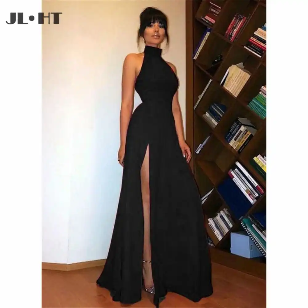 Dress with high side slits Clearance