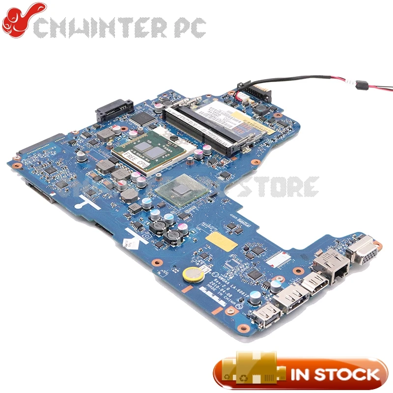 Материнская плата NOKOTION NWQAA LA-6061P K000104250 для ноутбука Toshiba Satellite A660 HM55 UMA DDR3