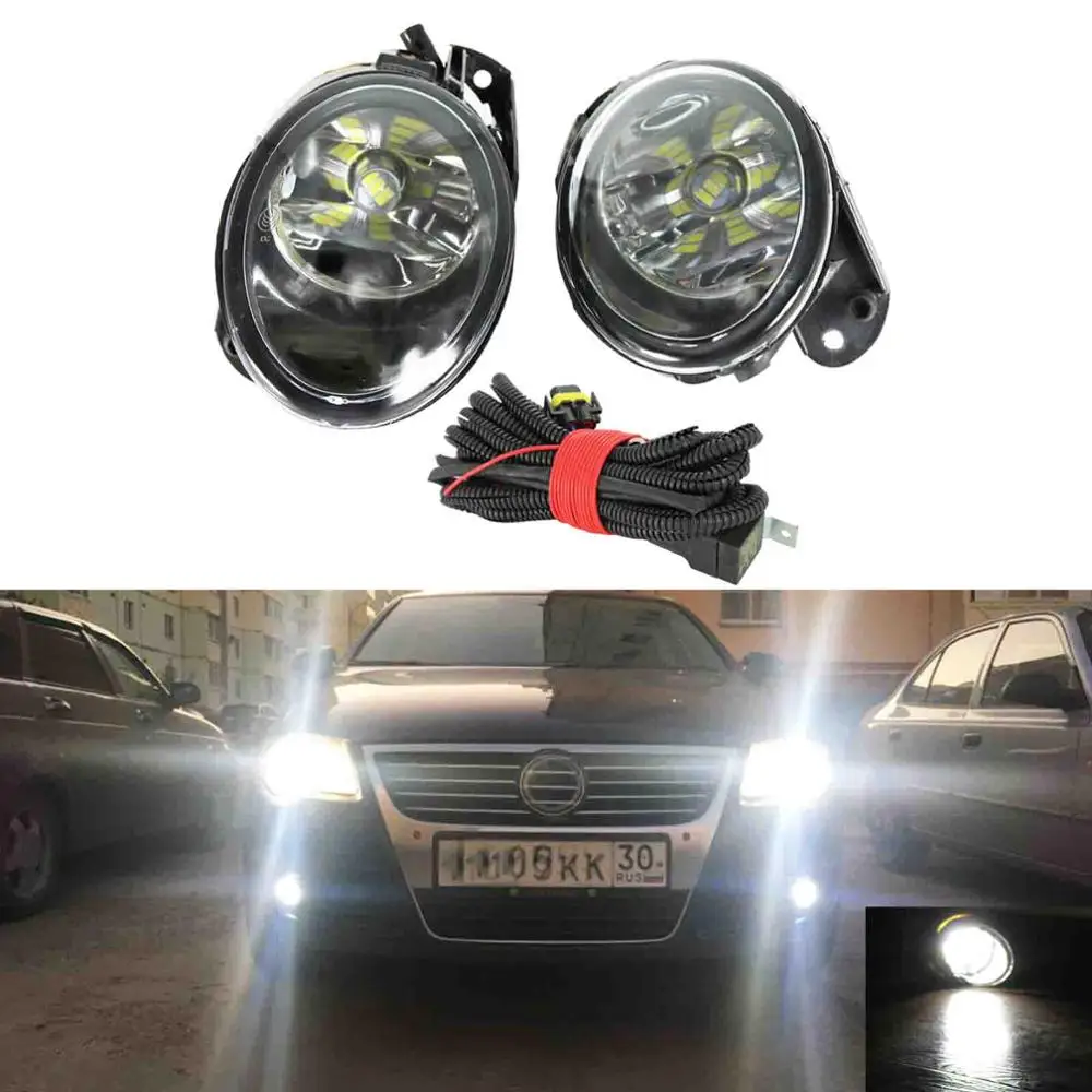 Светодиодные противотуманные фары для VW Passat B6 3C 2006 2007 2008 2009 2010 2011 светильник