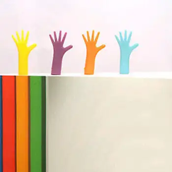 

4Pcs/Pack Note Pad Note Funny Help Me Bookmarks Stationery Novelty Book Mark Color Random School Office Supply