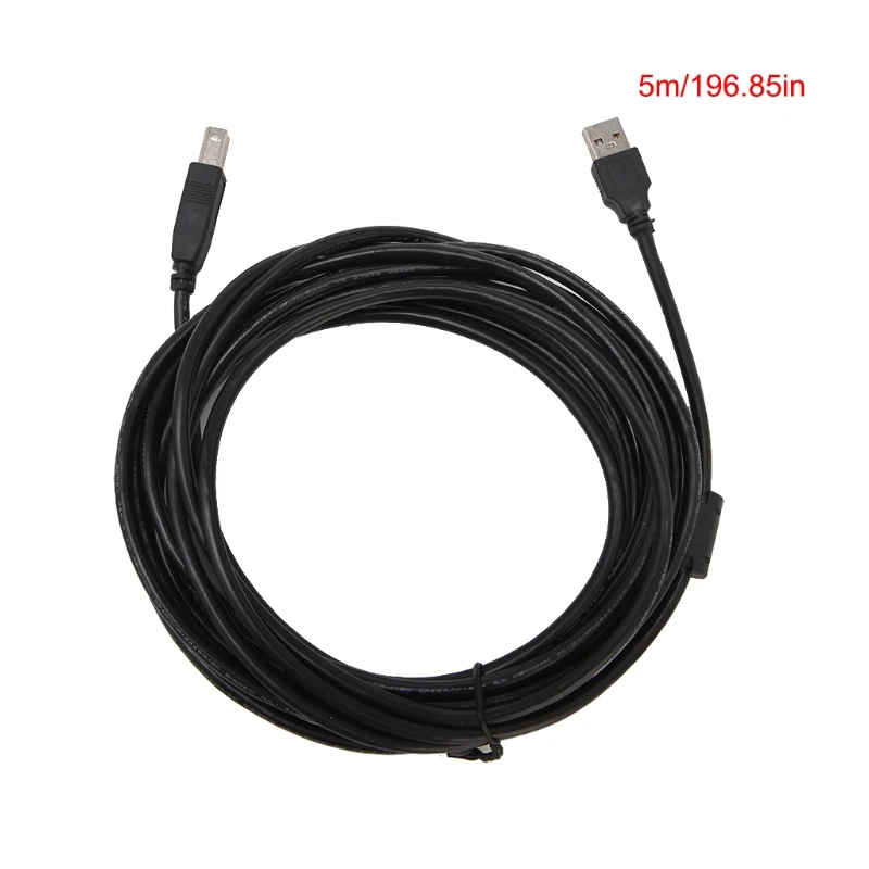 USB 2,0 type A Male To B Male Кабель для сканера данных 1,5 м 3 м 5 м 10 м