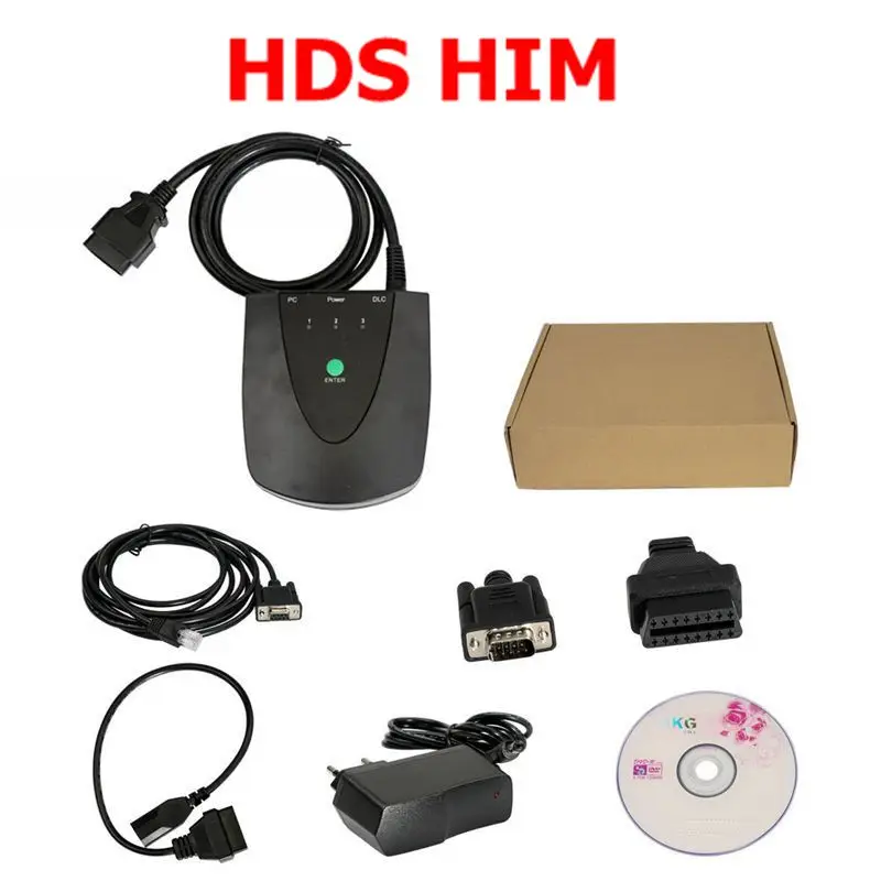 HDS HIM V3.102.051 для Honda HDS HIM диагностический инструмент с Z-TEK USB1.1 к RS232 поддержка для автомобилей Honda с 1992 - Цвет: HDS HIM