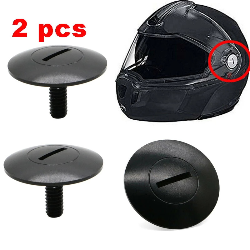 Paquete de 2 tornillos especiales para casco de moto de nieve, fijación para visera solar, compatible con KI MODULAR tornillos de para casco 4477430008|Cascos| - AliExpress
