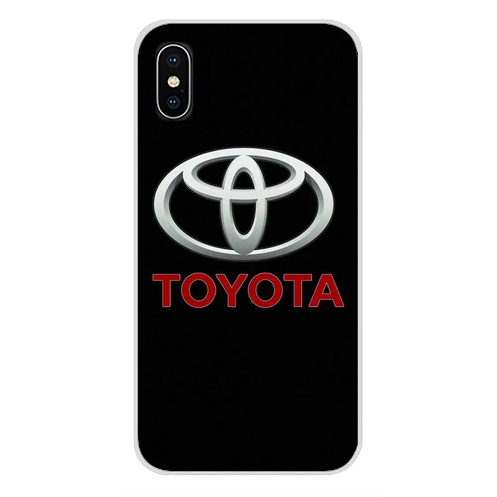 images 11 Для Apple IPhone X XR XS MAX 4 4s 5 5S 5C SE 6 6S 7 8 Plus ipod touch 5 6 Аксессуары чехлы для телефонов крутой автомобиль toyota логотип - Цвет: images 11
