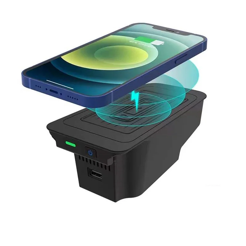 Car Wireless Charger For Volvo Xc90 Xc60 S60 V60 S90 V90 Phone Fast