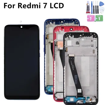 

Original 6.26" Xiaomi Redmi 7 LCD with frame Display Screen+Touch Screen Panel Digitizer Assembly 1520*720 Redmi7 lcd Display