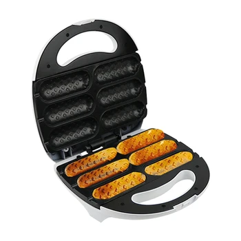 

Electric Hot Dog Waffle Maker French Muffin Sausage Bake Breakfast Machine